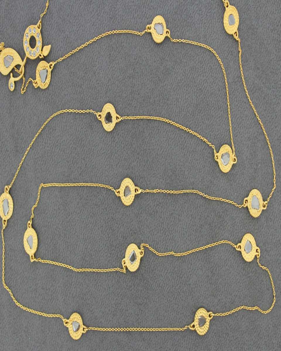 20KY ETERNITY NECKLACE W/14